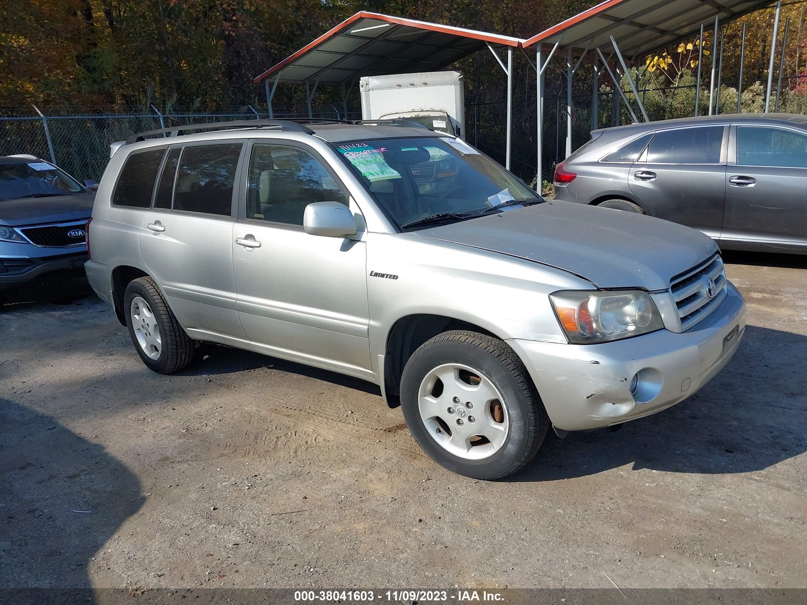 TOYOTA HIGHLANDER 2006 jteep21a360139483