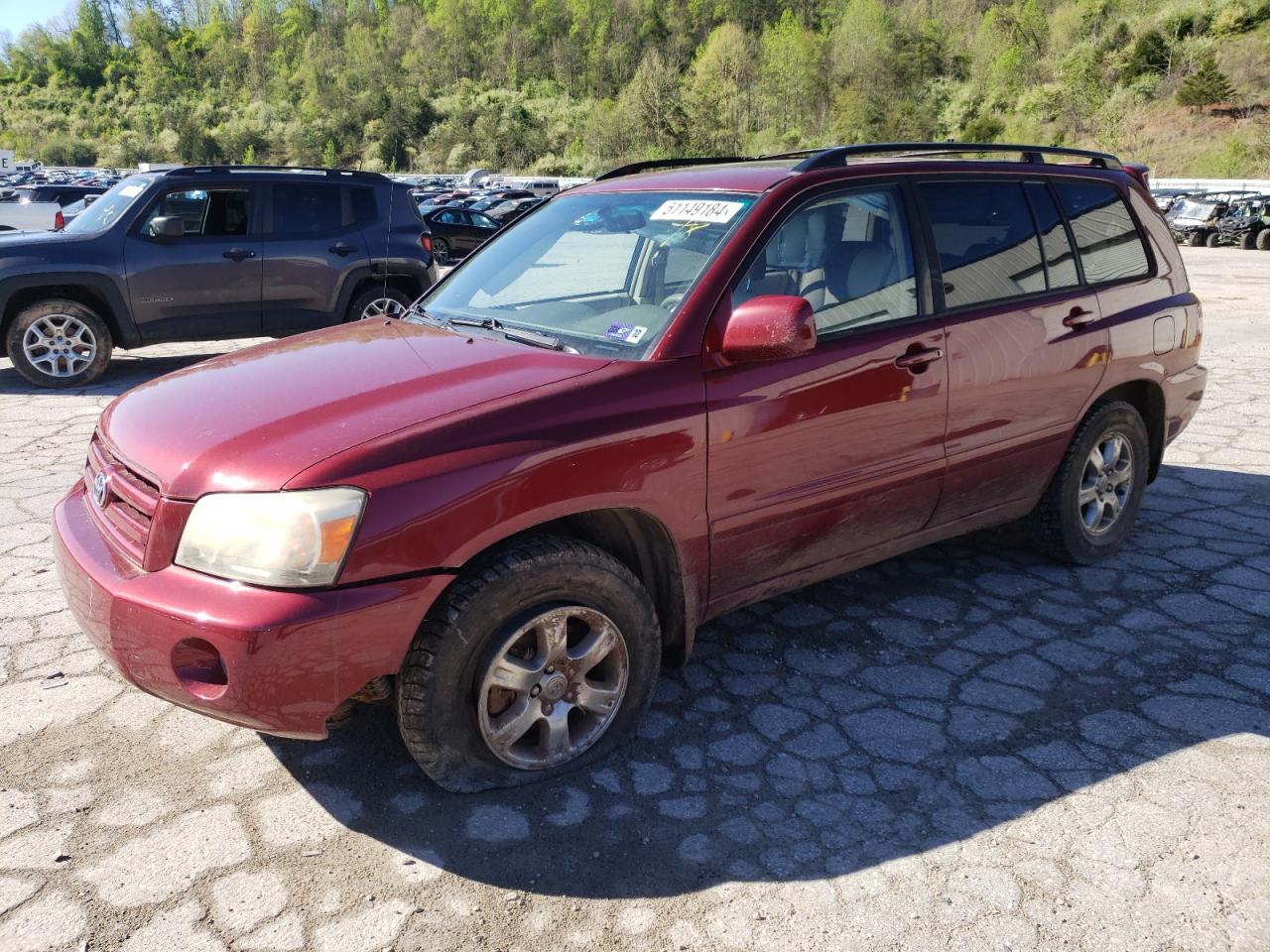 TOYOTA HIGHLANDER 2007 jteep21a370212000