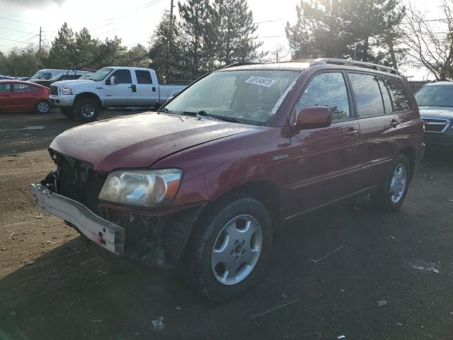 TOYOTA HIGHLANDER 2006 jteep21a460143526