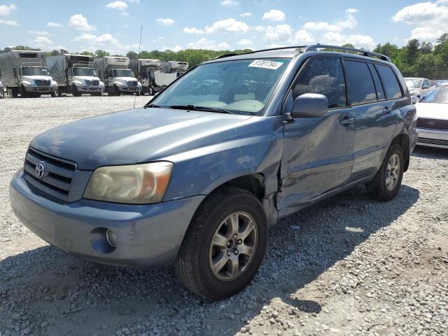 TOYOTA HIGHLANDER 2006 jteep21a460153893