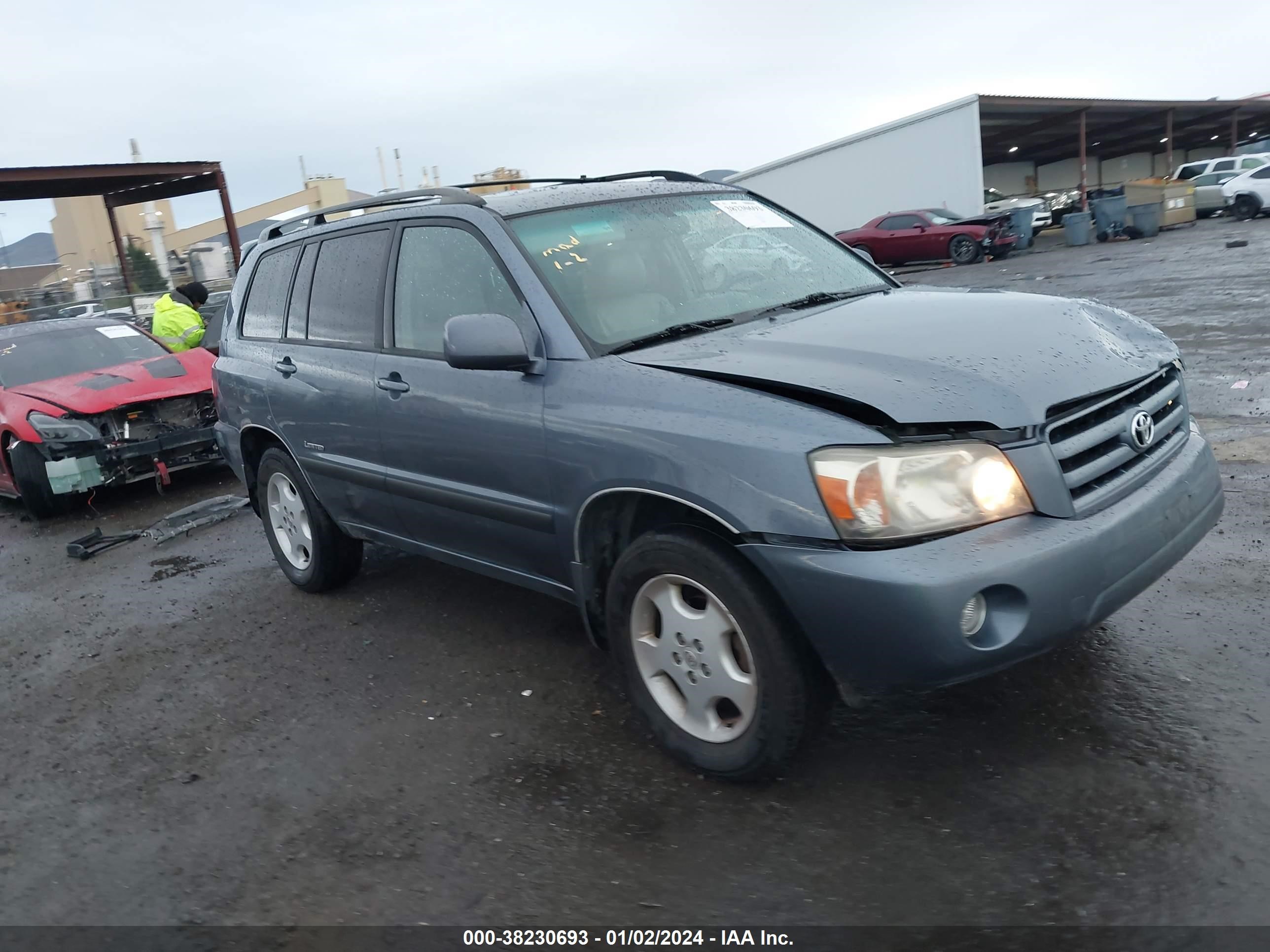 TOYOTA HIGHLANDER 2007 jteep21a470206822