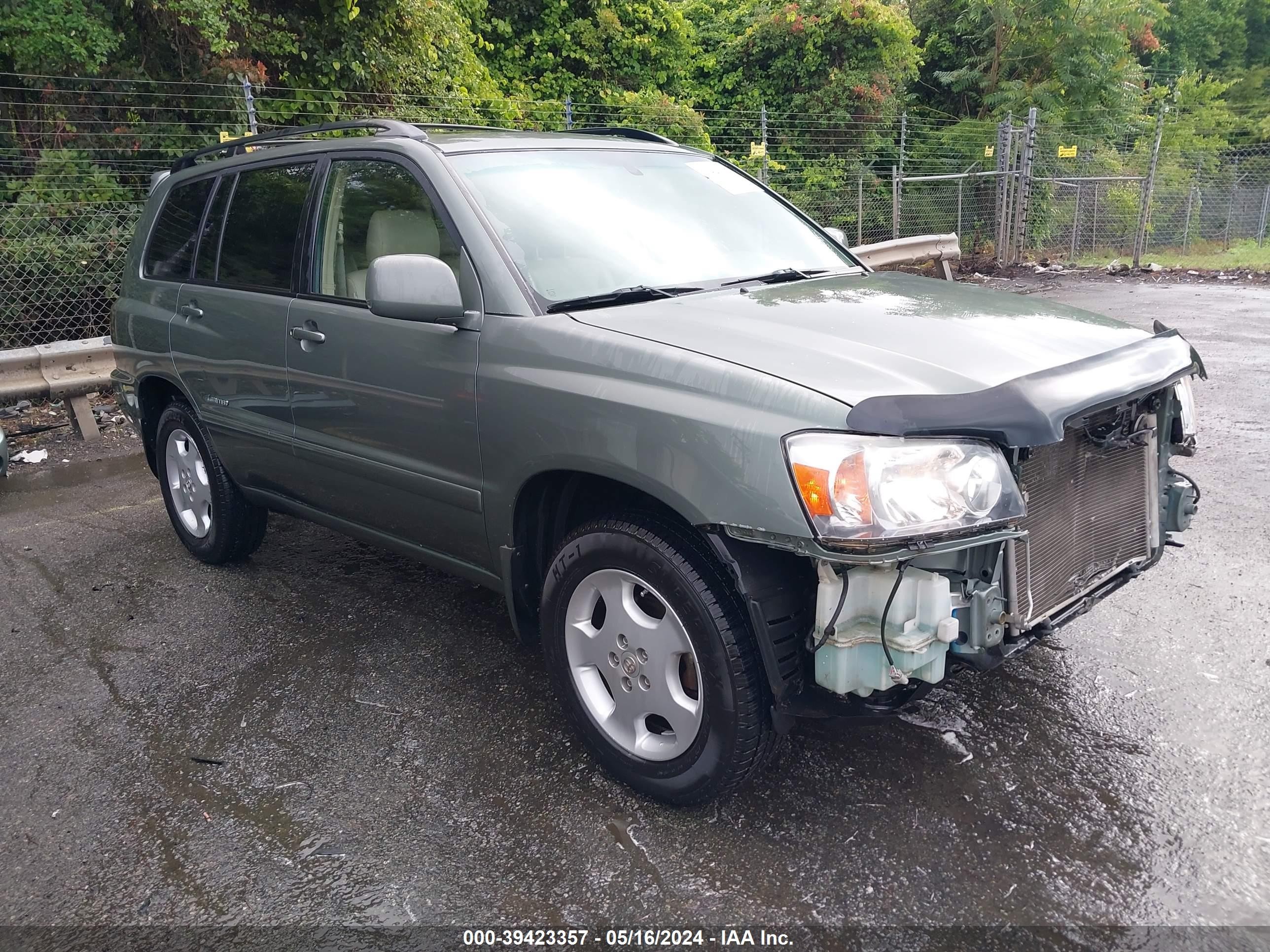 TOYOTA HIGHLANDER 2007 jteep21a470226939