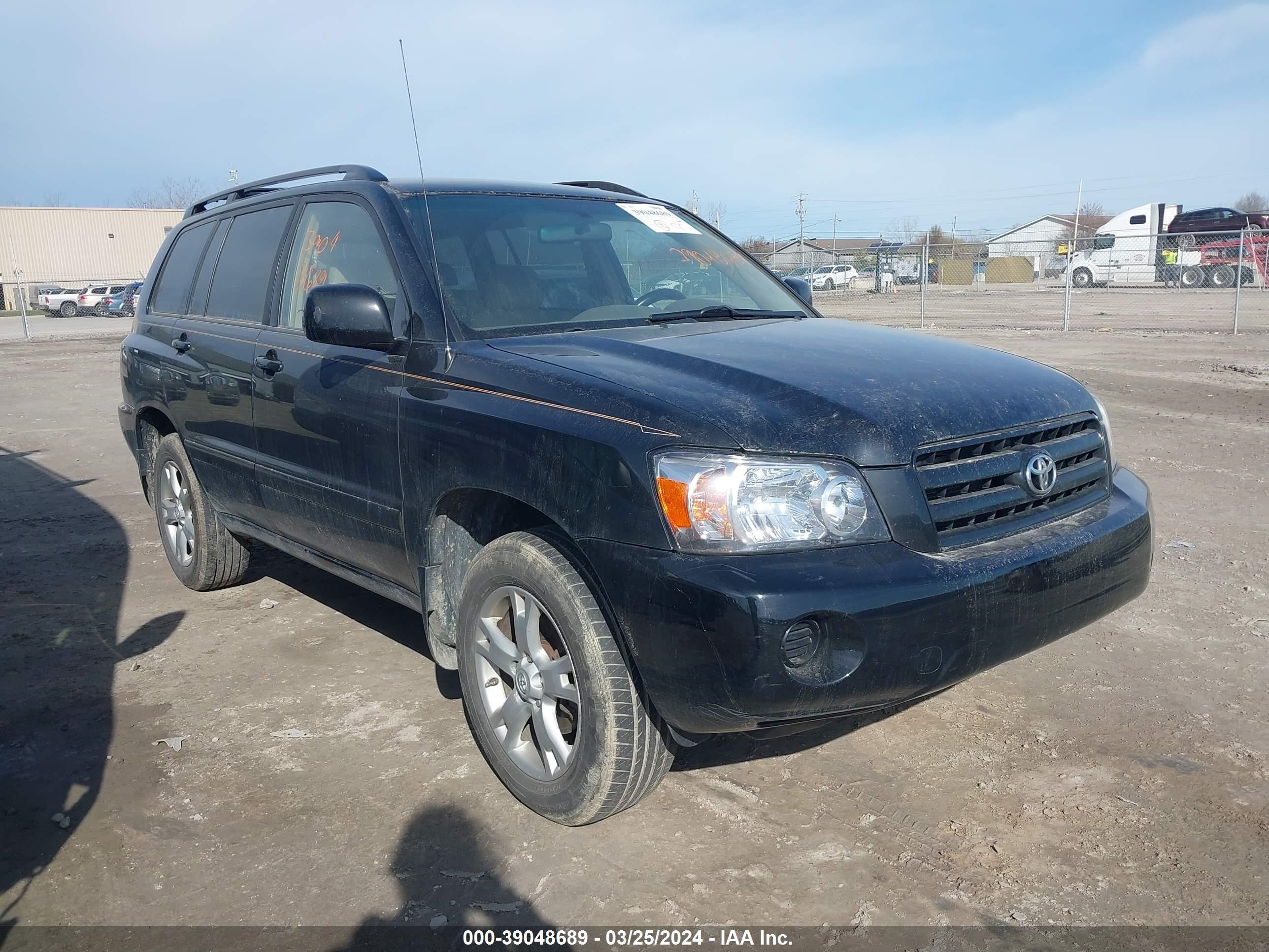 TOYOTA HIGHLANDER 2004 jteep21a540019794