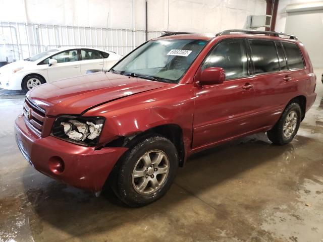 TOYOTA HIGHLANDER 2005 jteep21a550072948