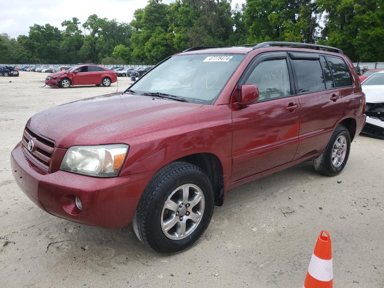 TOYOTA HIGHLANDER 2005 jteep21a550088499