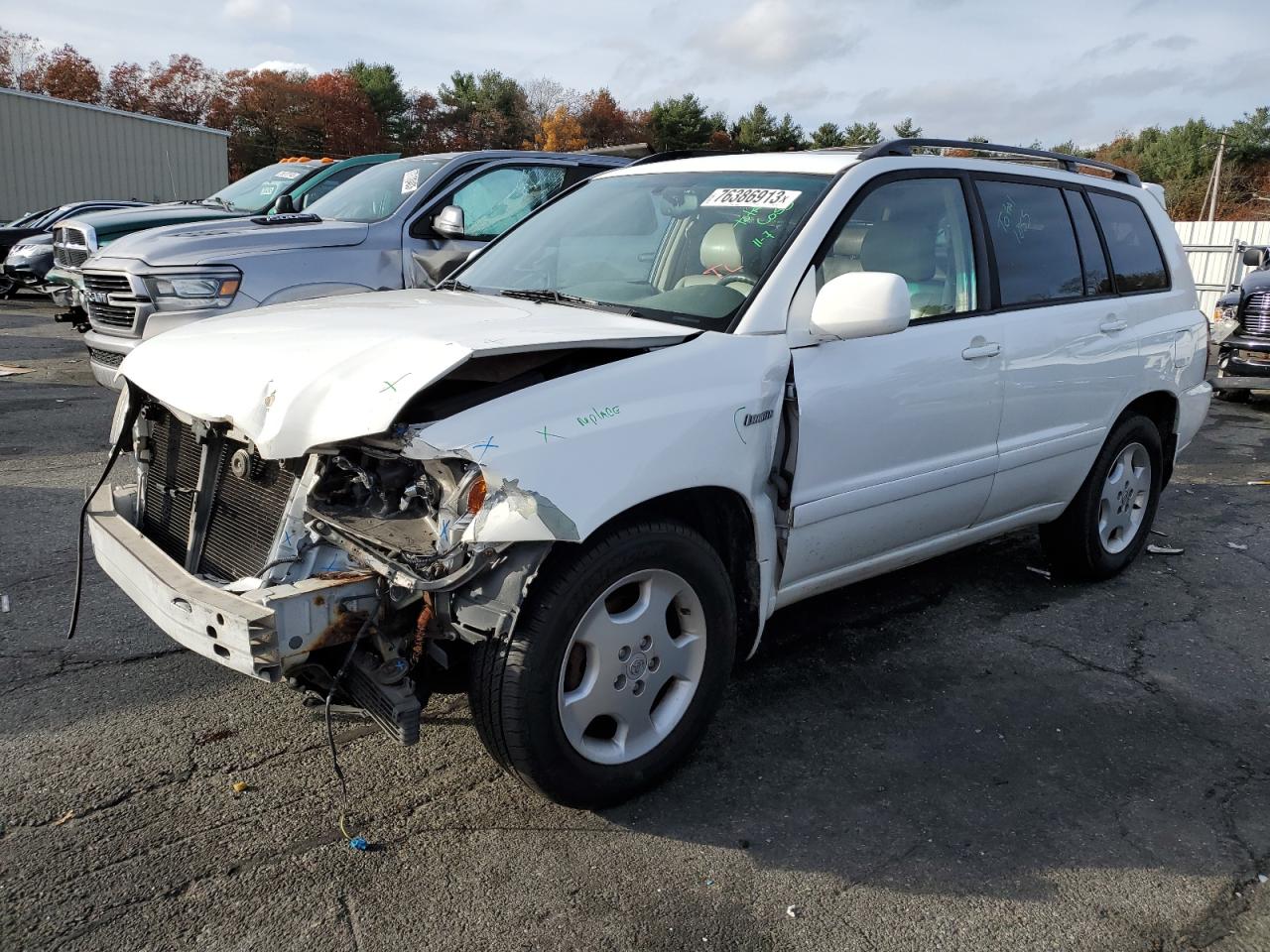 TOYOTA HIGHLANDER 2006 jteep21a560159637