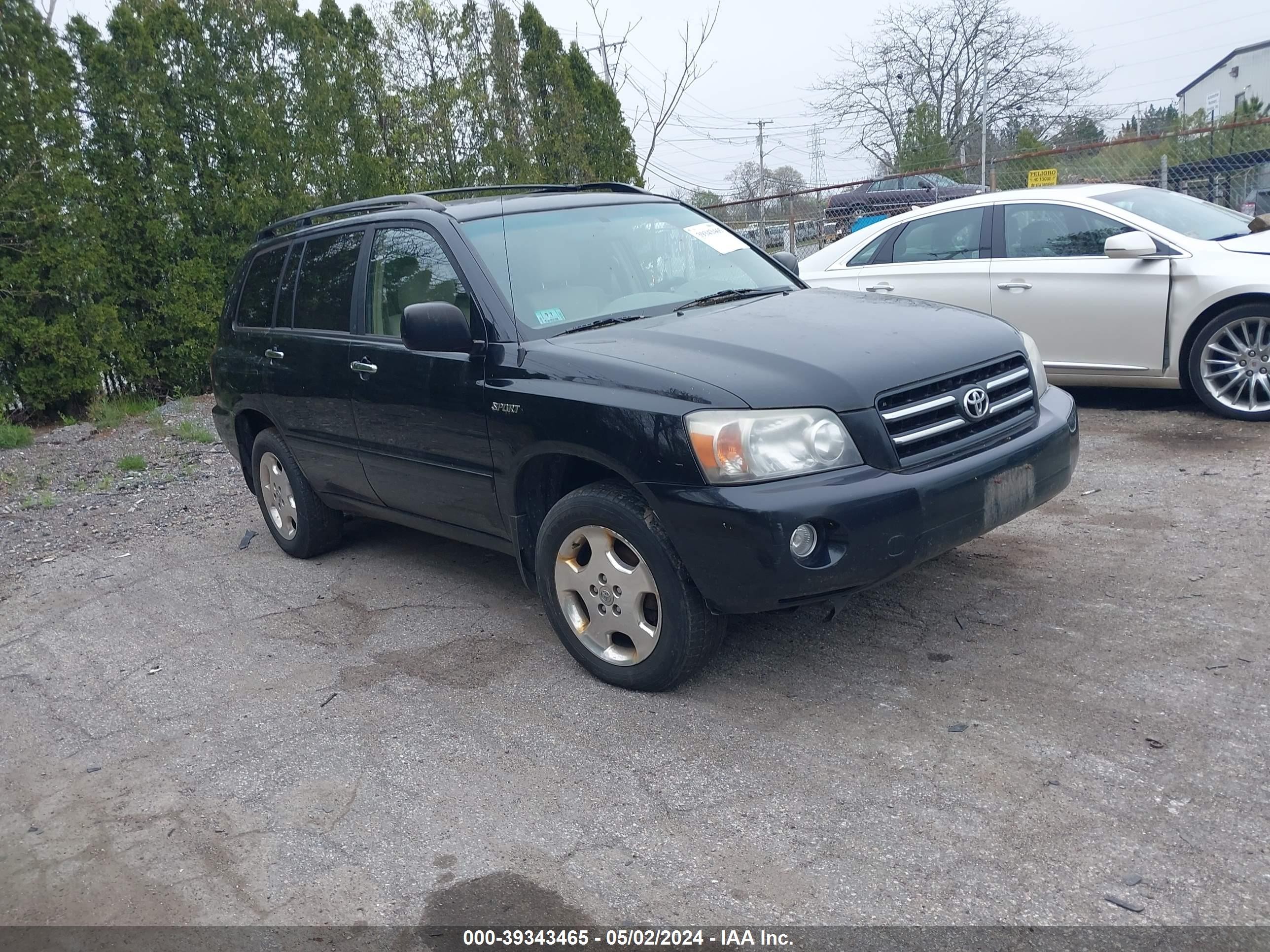 TOYOTA HIGHLANDER 2006 jteep21a560170962