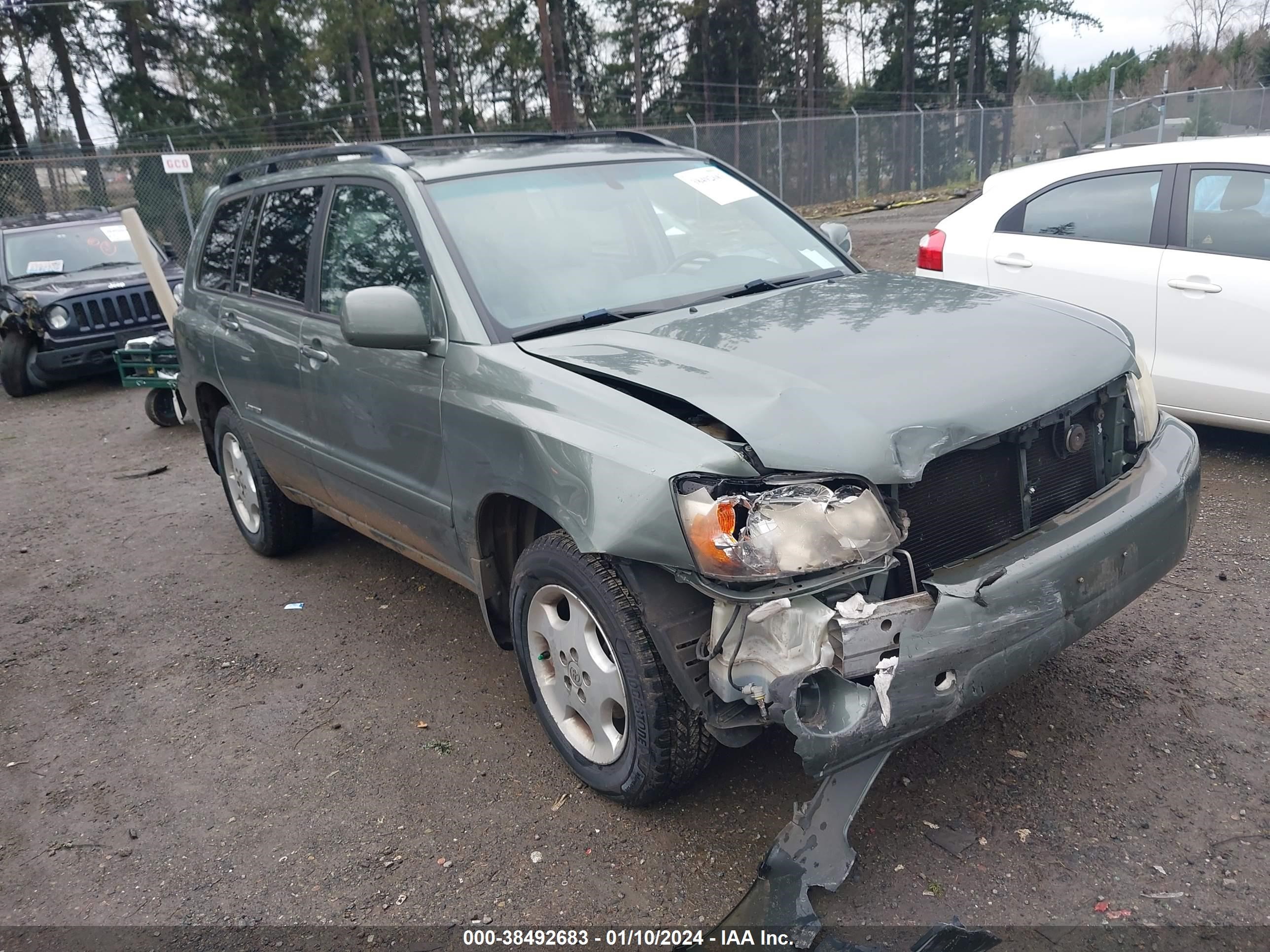 TOYOTA HIGHLANDER 2006 jteep21a560178298