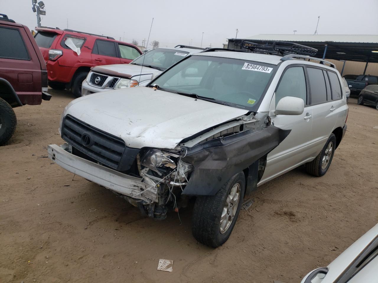 TOYOTA HIGHLANDER 2006 jteep21a560181685