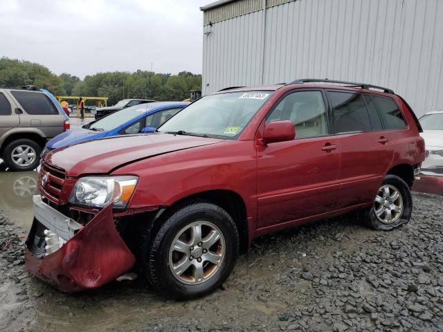 TOYOTA HIGHLANDER 2006 jteep21a560183100