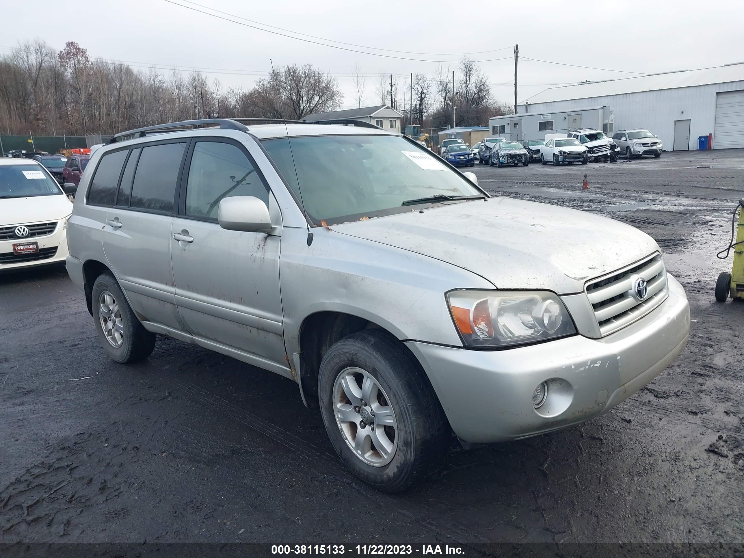 TOYOTA HIGHLANDER 2007 jteep21a570198701