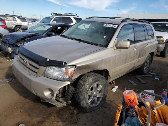 TOYOTA HIGHLANDER 2007 jteep21a570221670