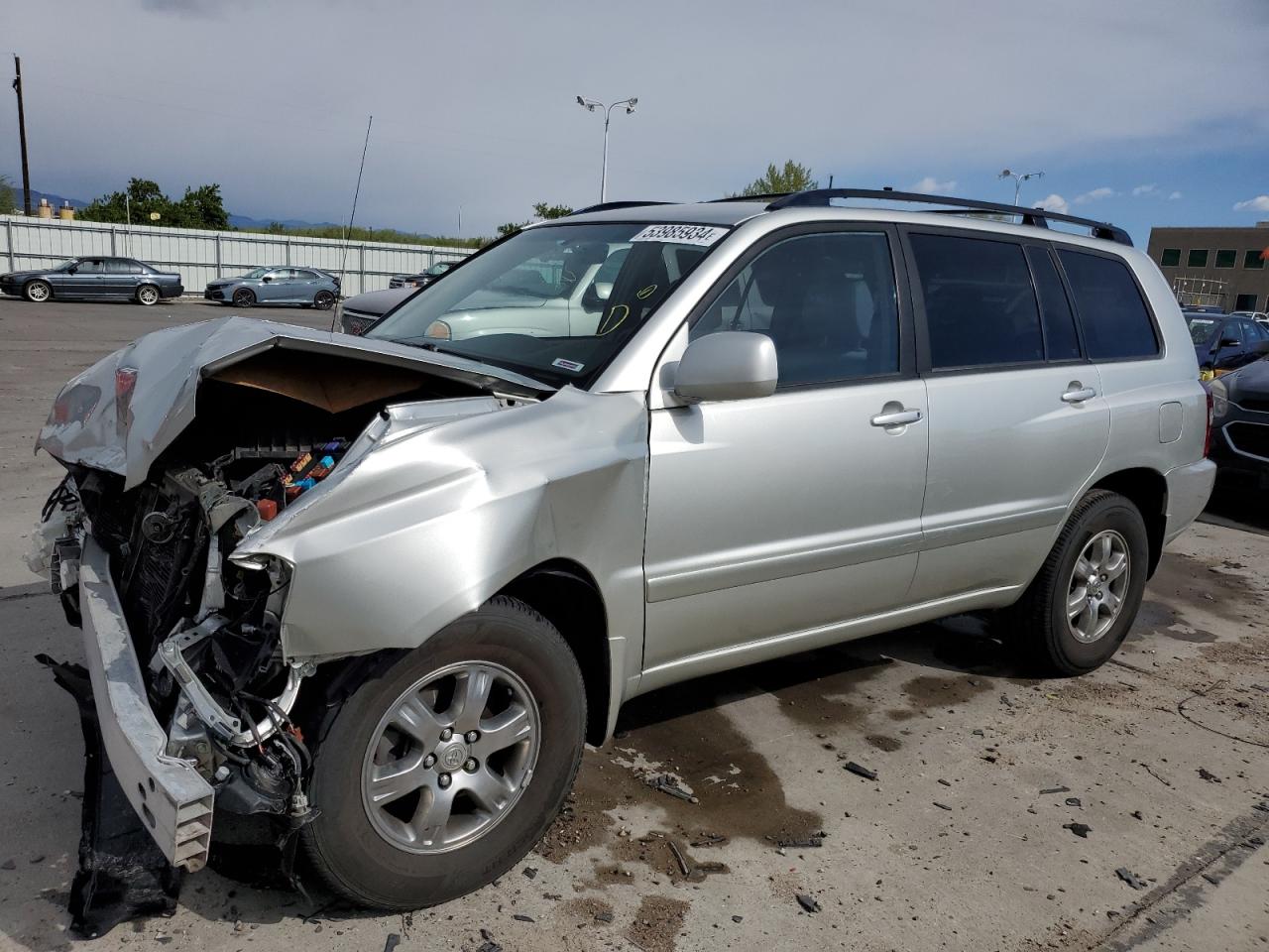 TOYOTA HIGHLANDER 2004 jteep21a640002955