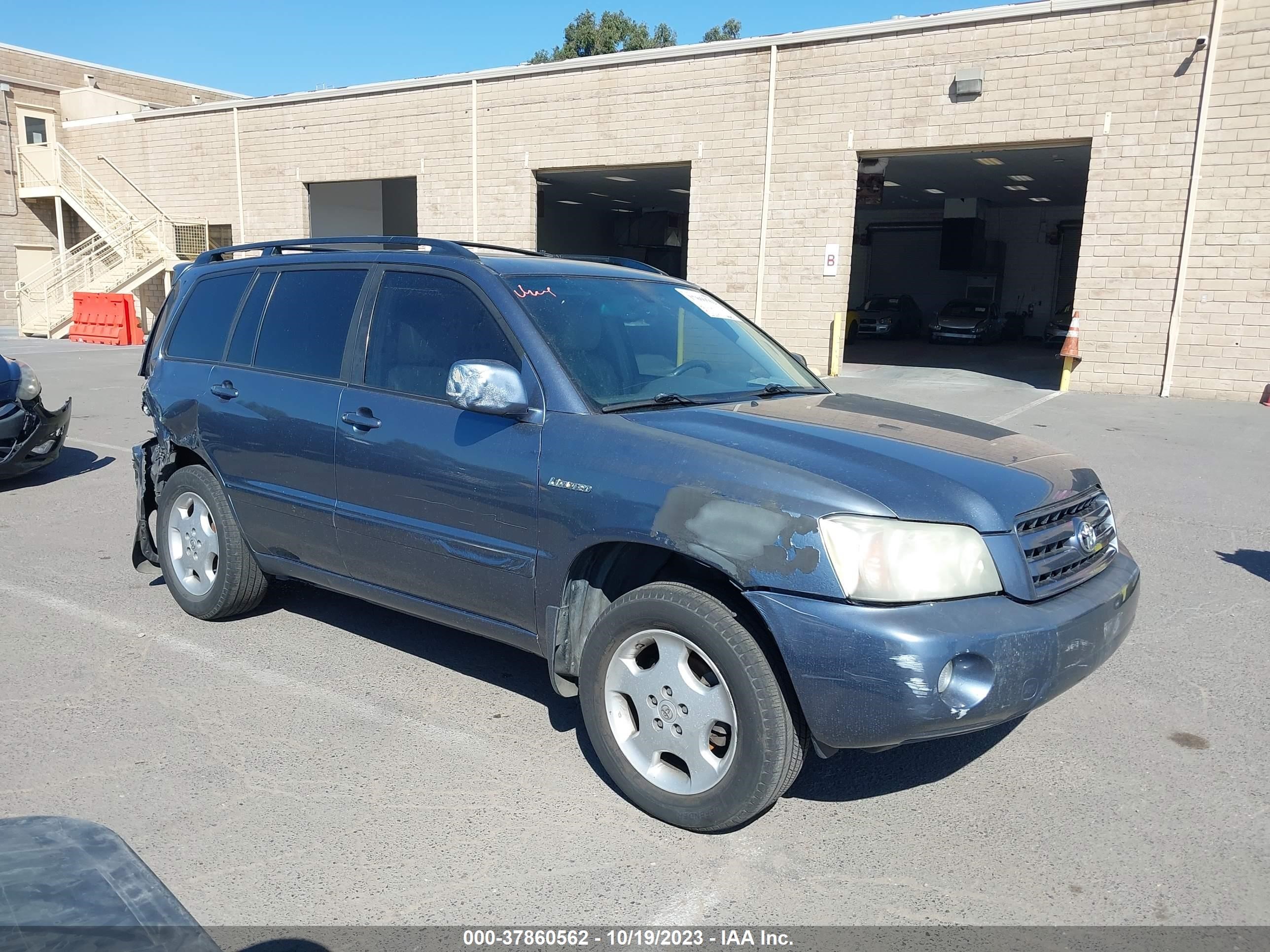 TOYOTA HIGHLANDER 2004 jteep21a640022834