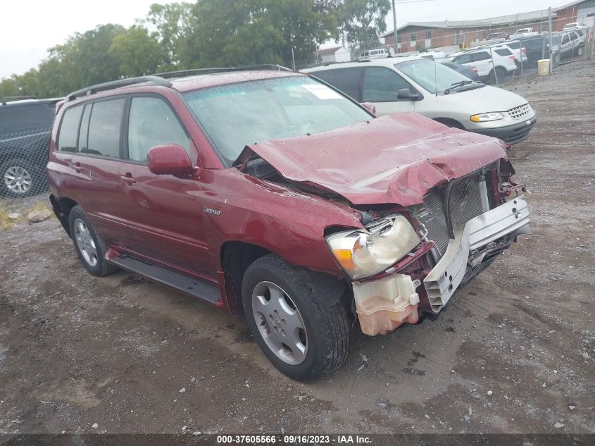 TOYOTA HIGHLANDER 2004 jteep21a640025958