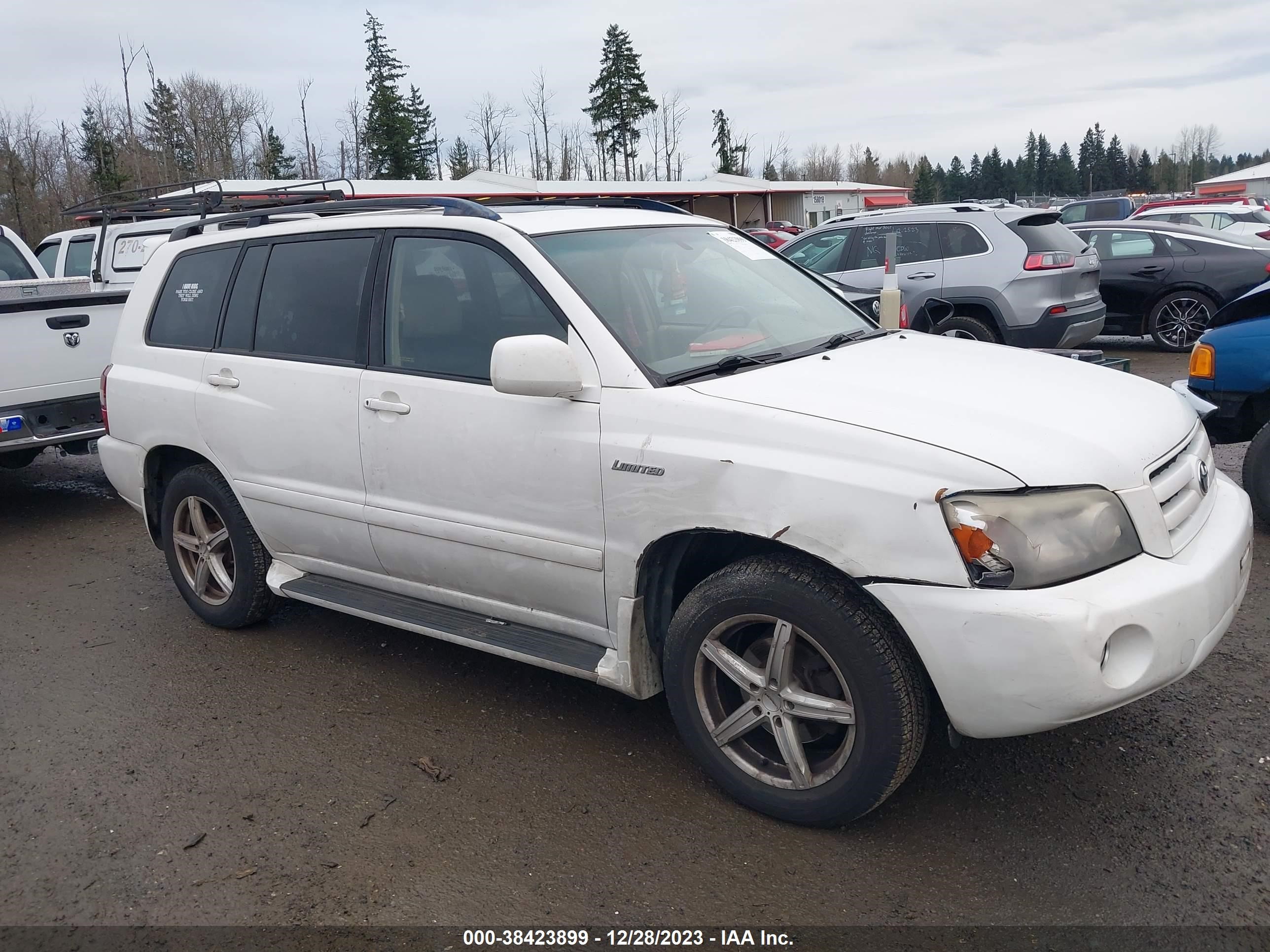 TOYOTA HIGHLANDER 2004 jteep21a640057454