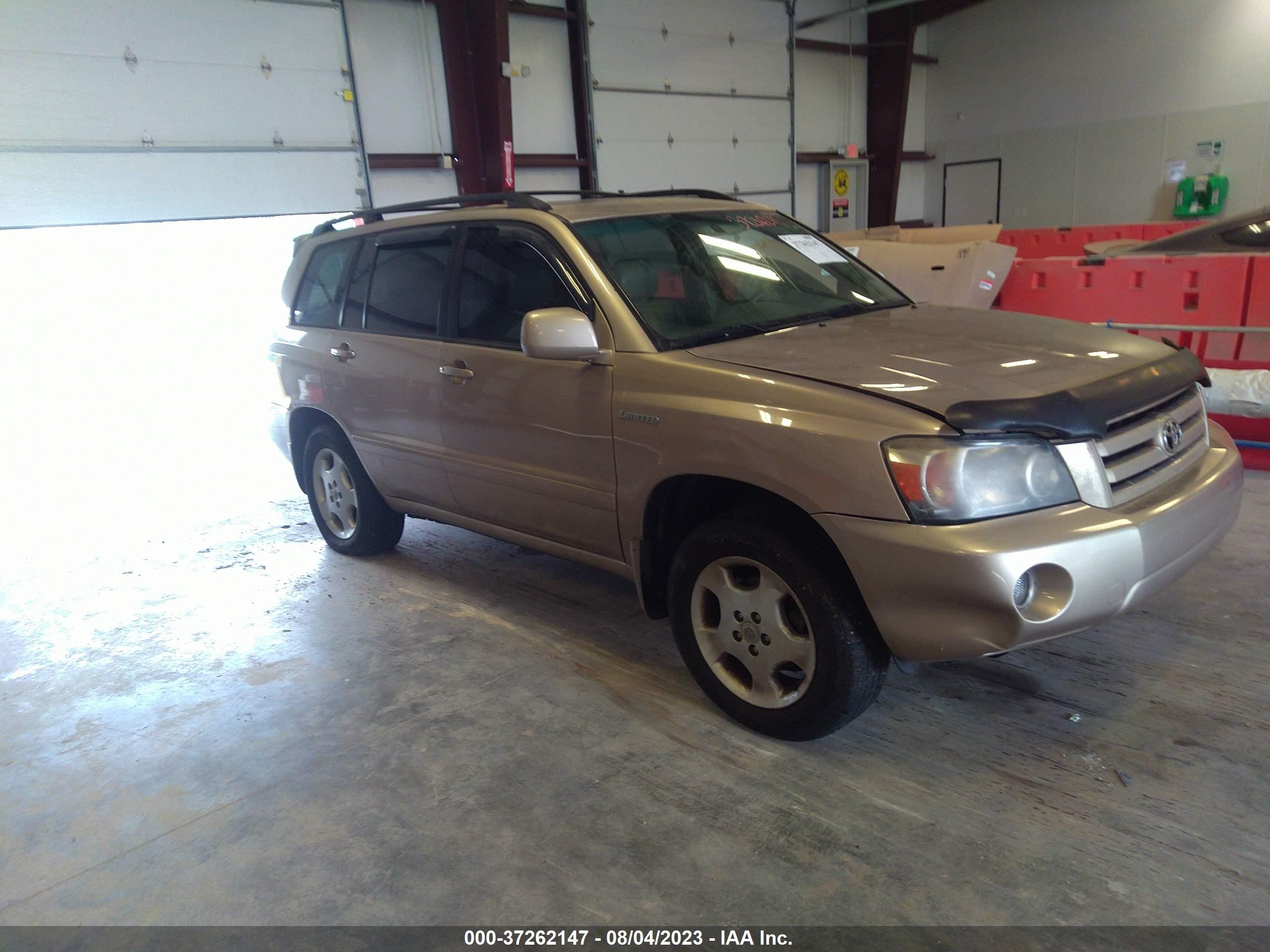 TOYOTA HIGHLANDER 2004 jteep21a640063402