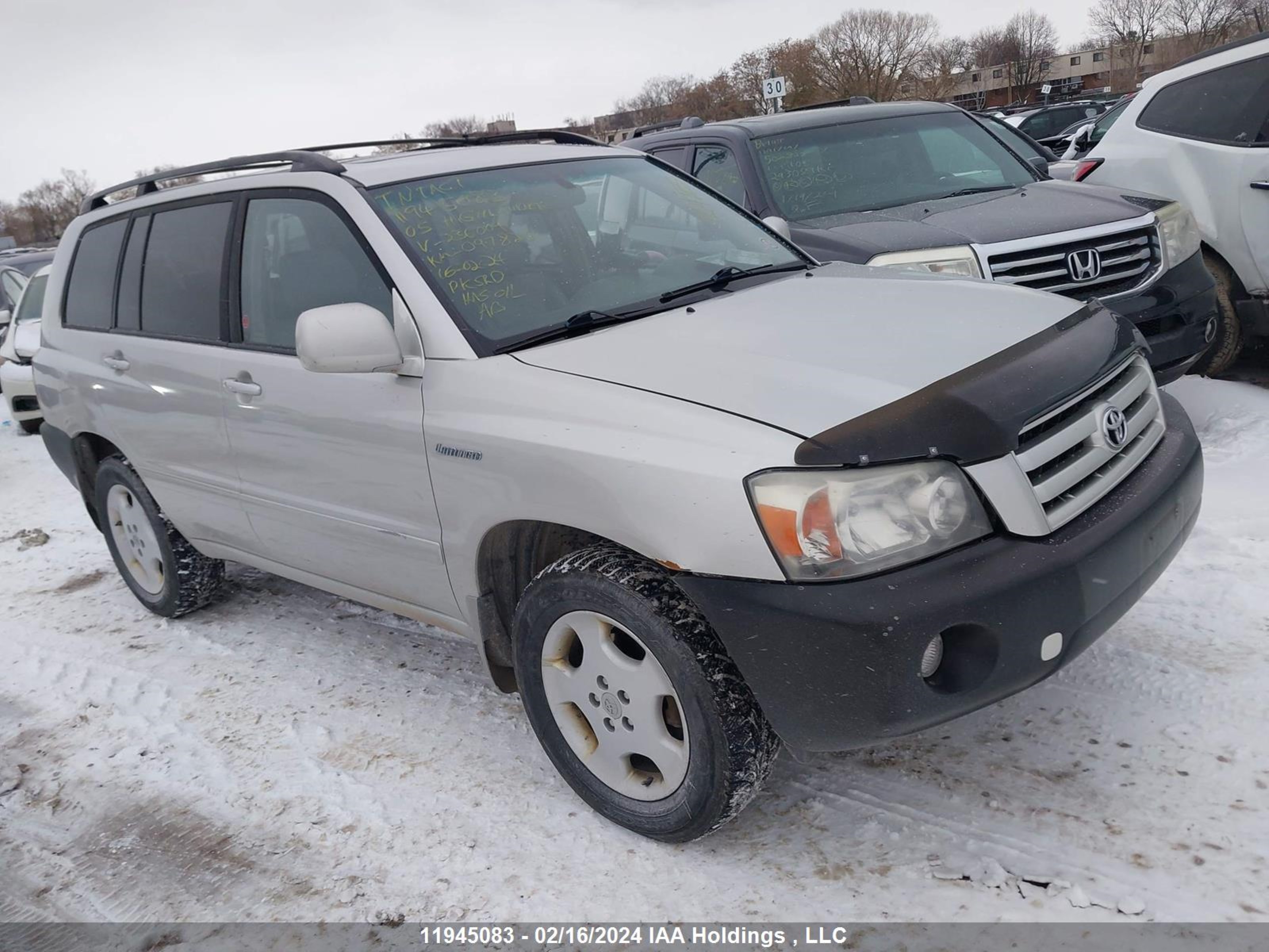 TOYOTA HIGHLANDER 2005 jteep21a650097826