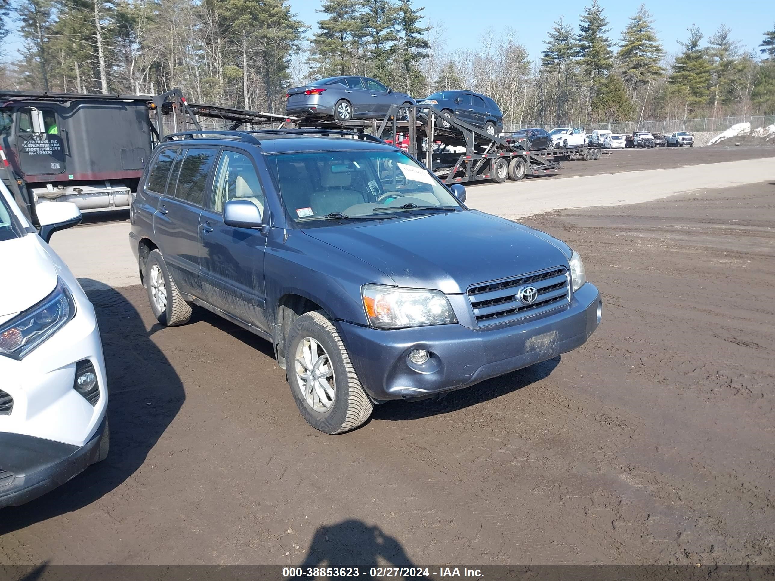 TOYOTA HIGHLANDER 2005 jteep21a650124748