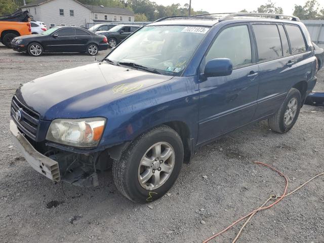 TOYOTA HIGHLANDER 2004 jteep21a740052893