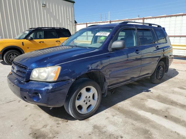 TOYOTA HIGHLANDER 2004 jteep21a740053574