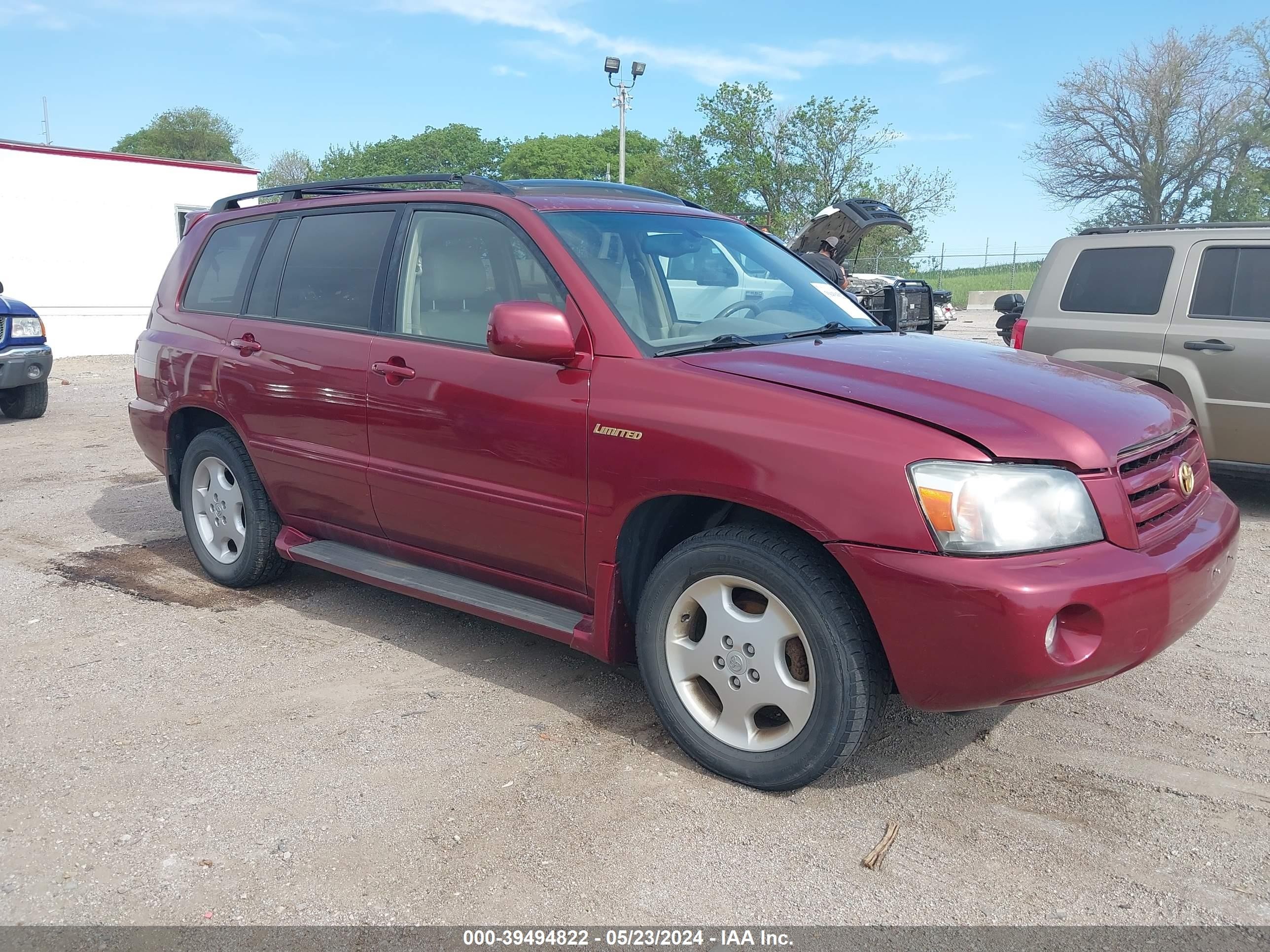 TOYOTA HIGHLANDER 2004 jteep21a740064753