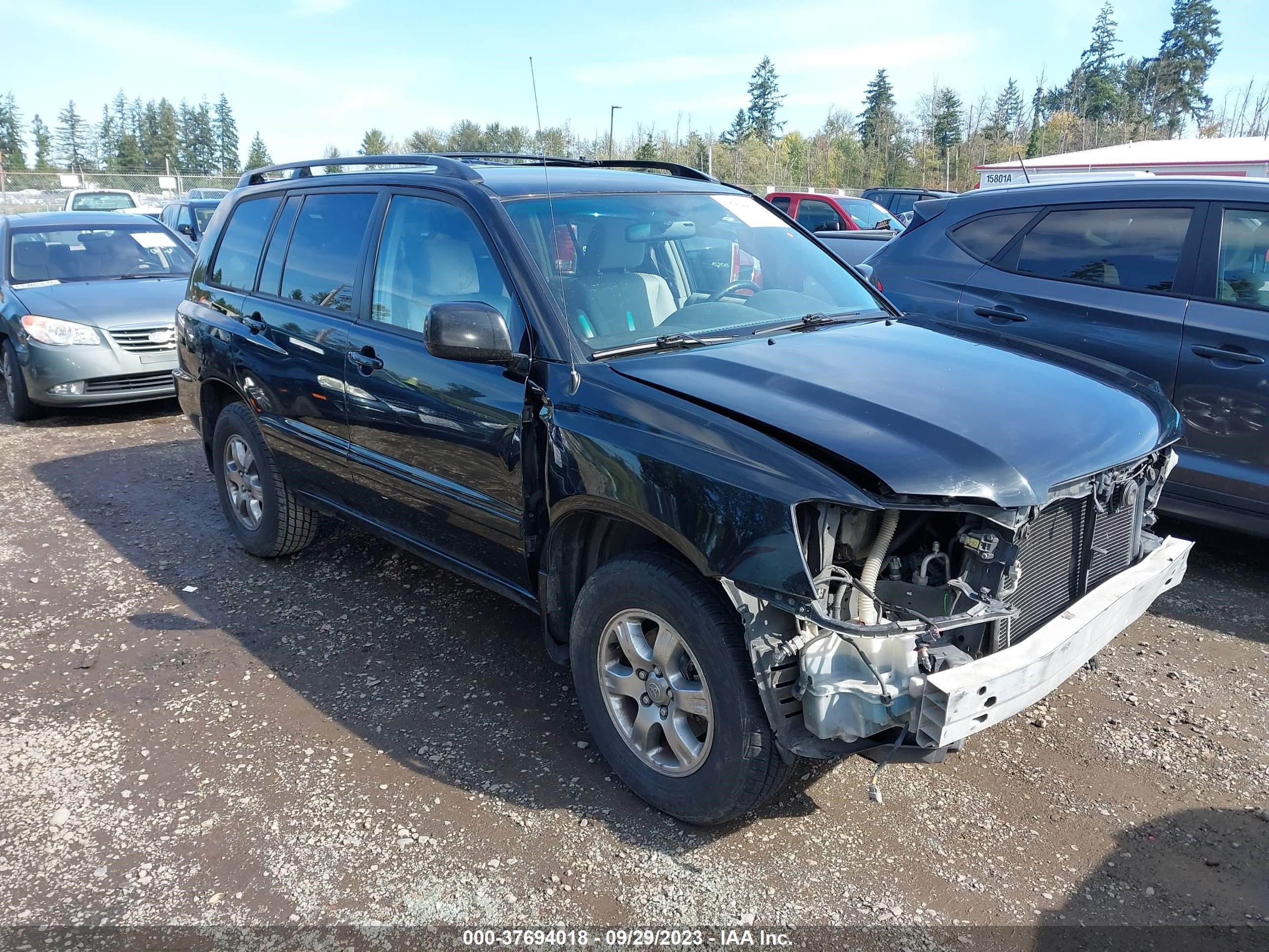 TOYOTA HIGHLANDER 2005 jteep21a750093820