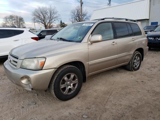 TOYOTA HIGHLANDER 2005 jteep21a750103147