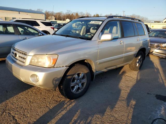 TOYOTA HIGHLANDER 2005 jteep21a750104587