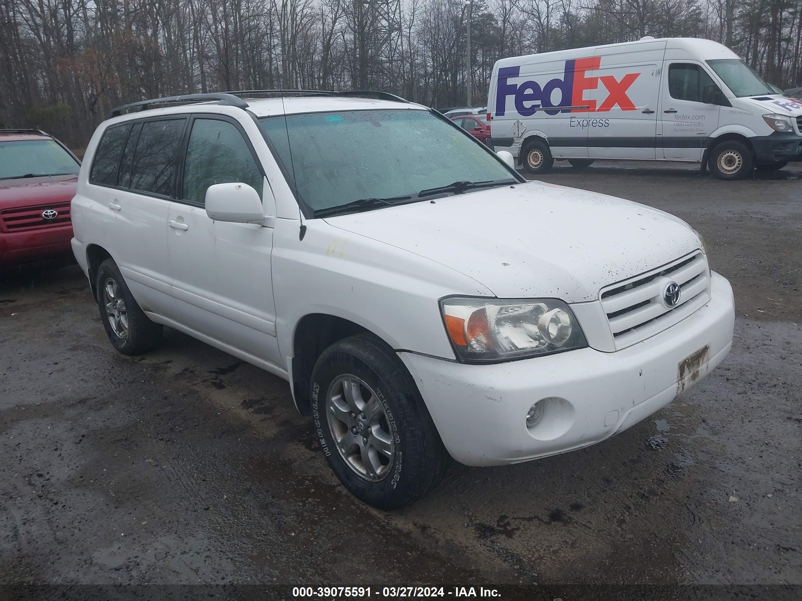 TOYOTA HIGHLANDER 2005 jteep21a750125066