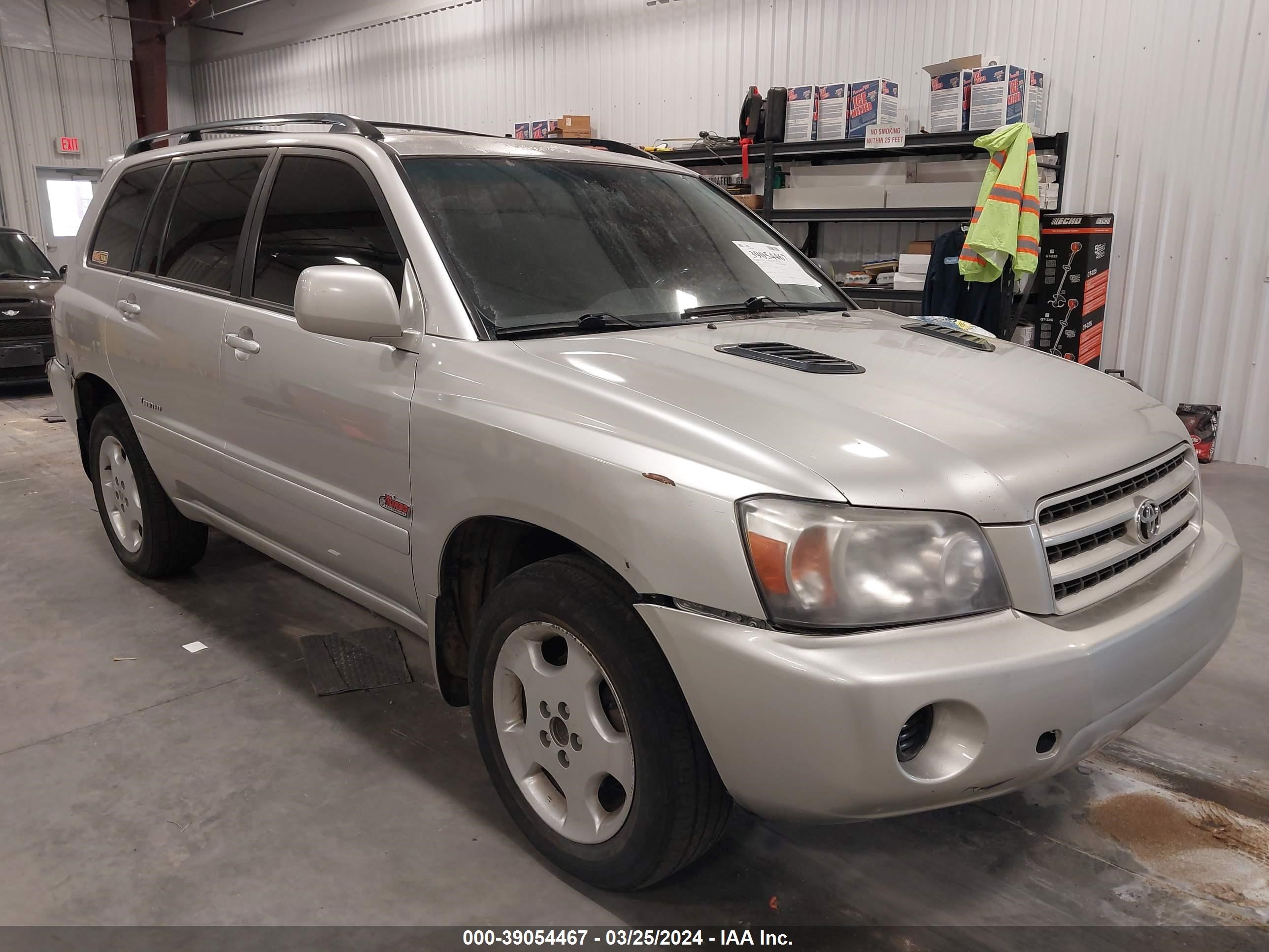 TOYOTA HIGHLANDER 2006 jteep21a760162815