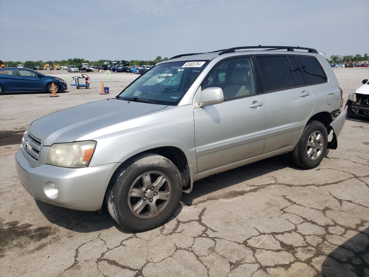 TOYOTA HIGHLANDER 2007 jteep21a770221251