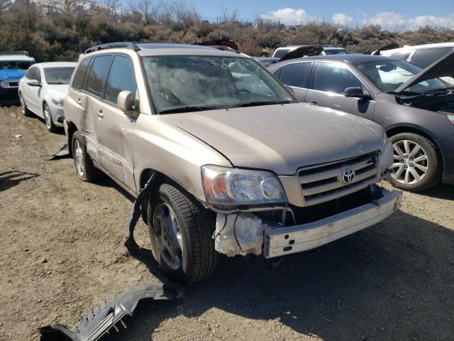 TOYOTA HIGHLANDER 2007 jteep21a770227809