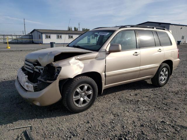 TOYOTA HIGHLANDER 2007 jteep21a770228801