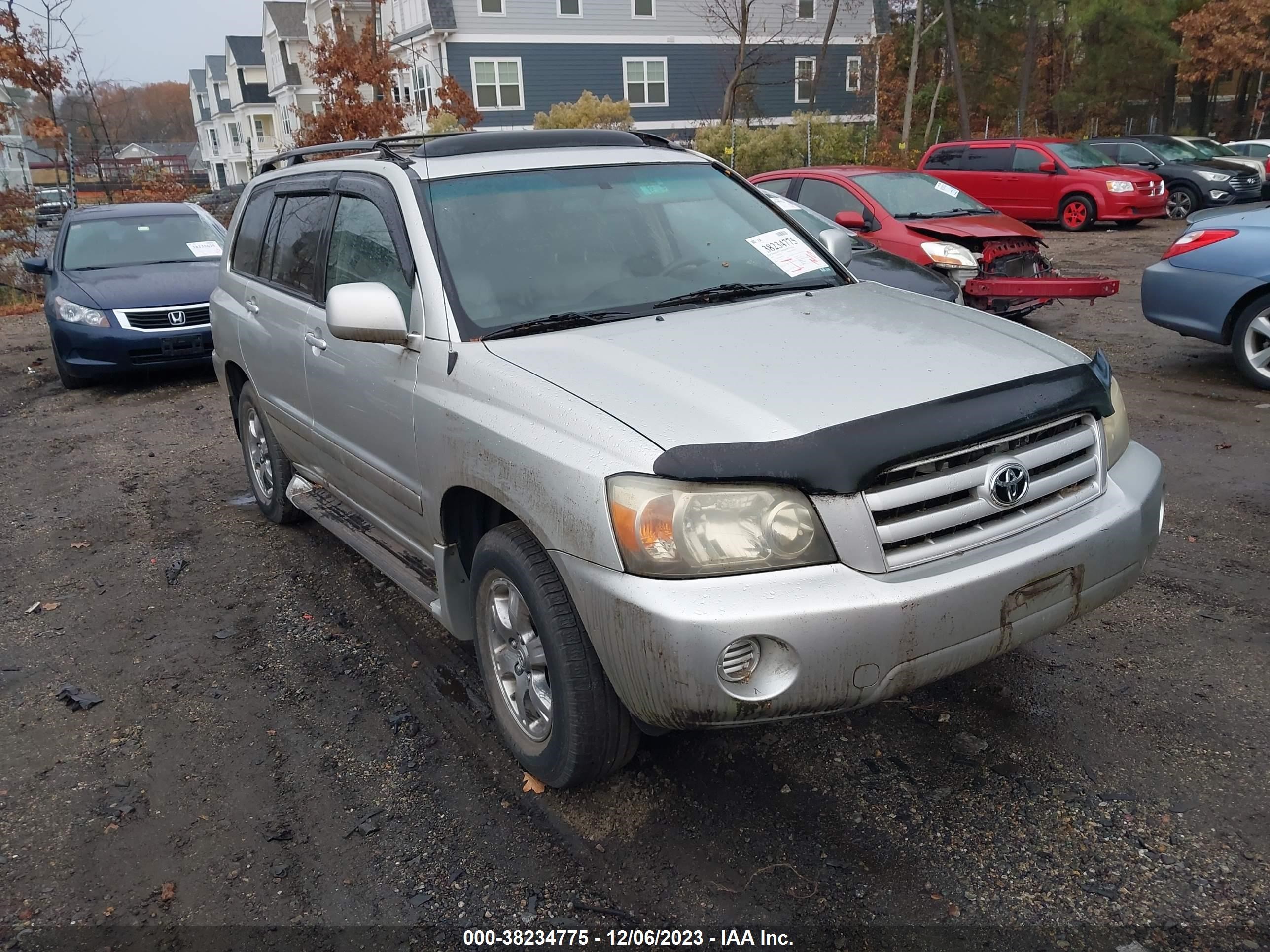 TOYOTA HIGHLANDER 2004 jteep21a840001242