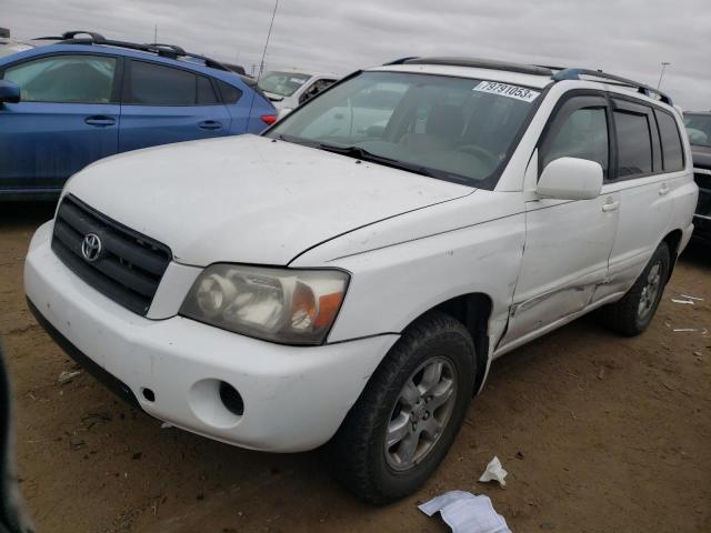 TOYOTA HIGHLANDER 2004 jteep21a840011687