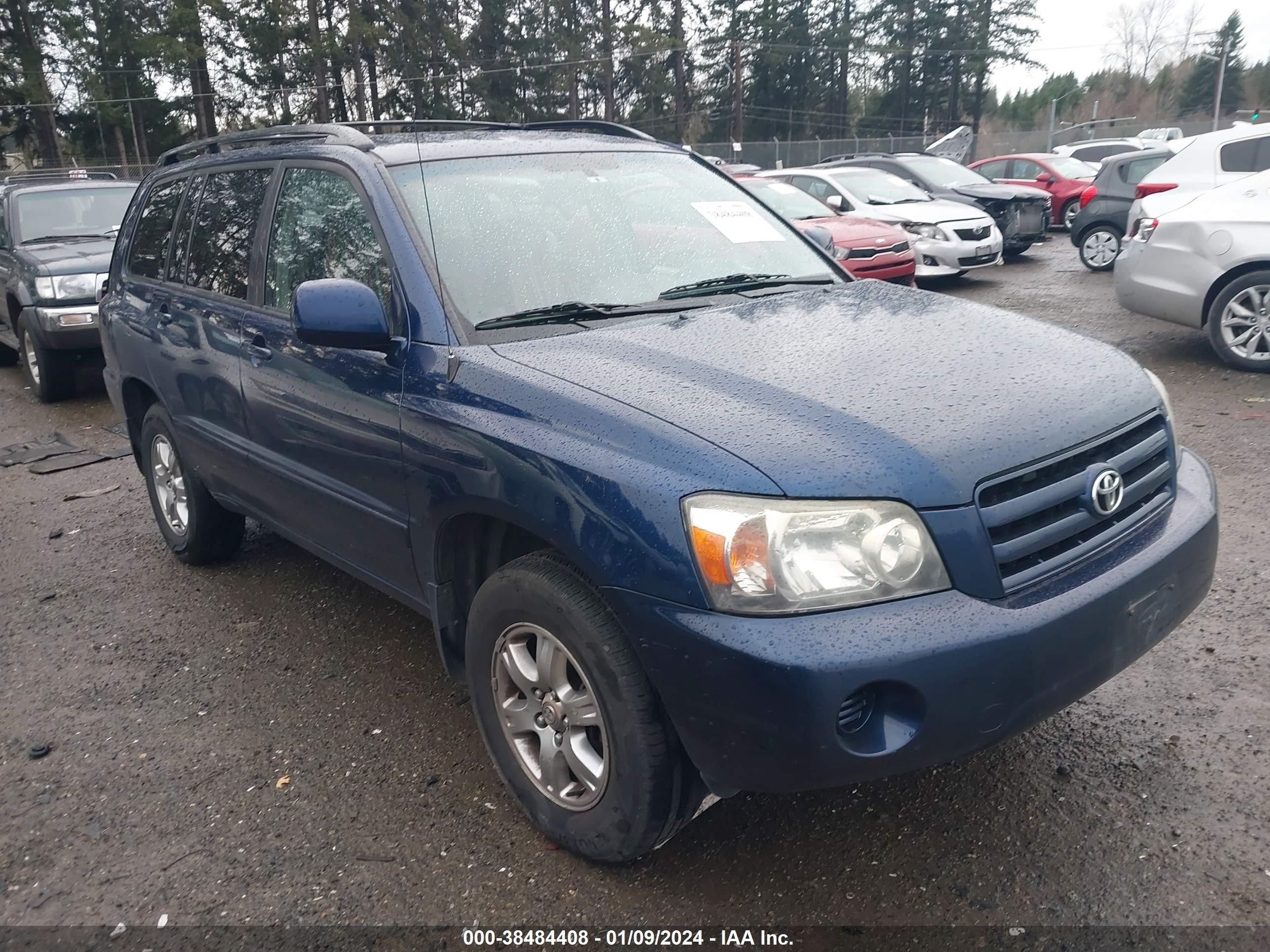 TOYOTA HIGHLANDER 2007 jteep21a870205060