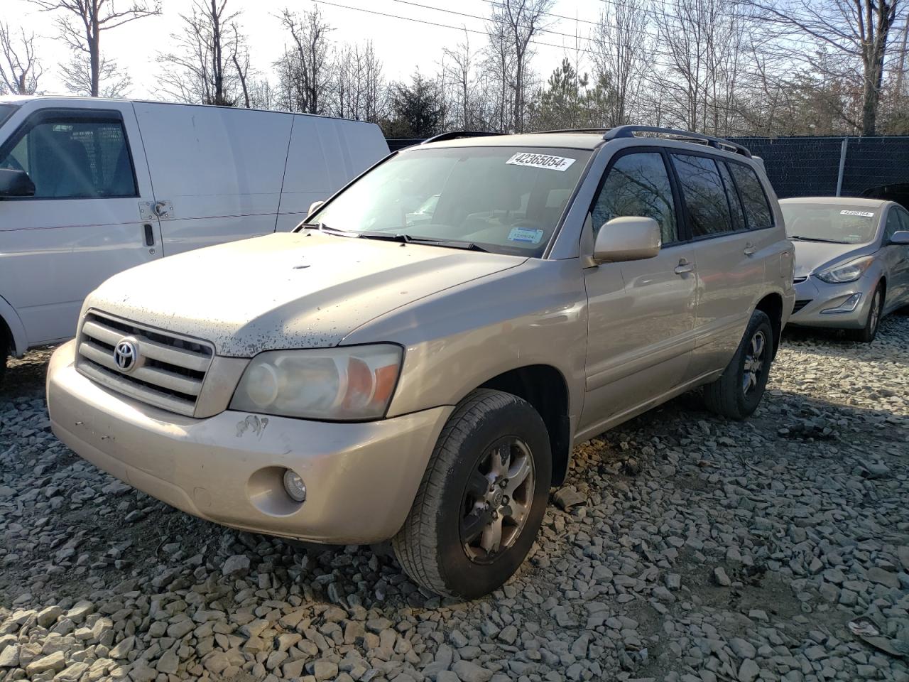 TOYOTA HIGHLANDER 2007 jteep21a870231416