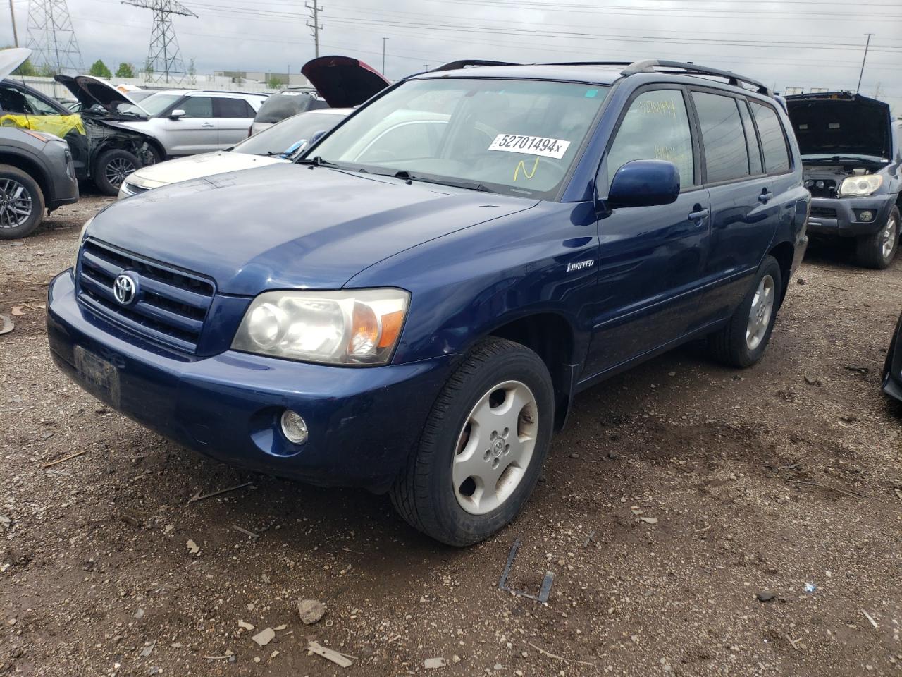 TOYOTA HIGHLANDER 2004 jteep21a940042981