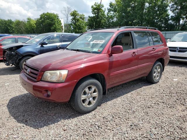 TOYOTA HIGHLANDER 2004 jteep21a940044410