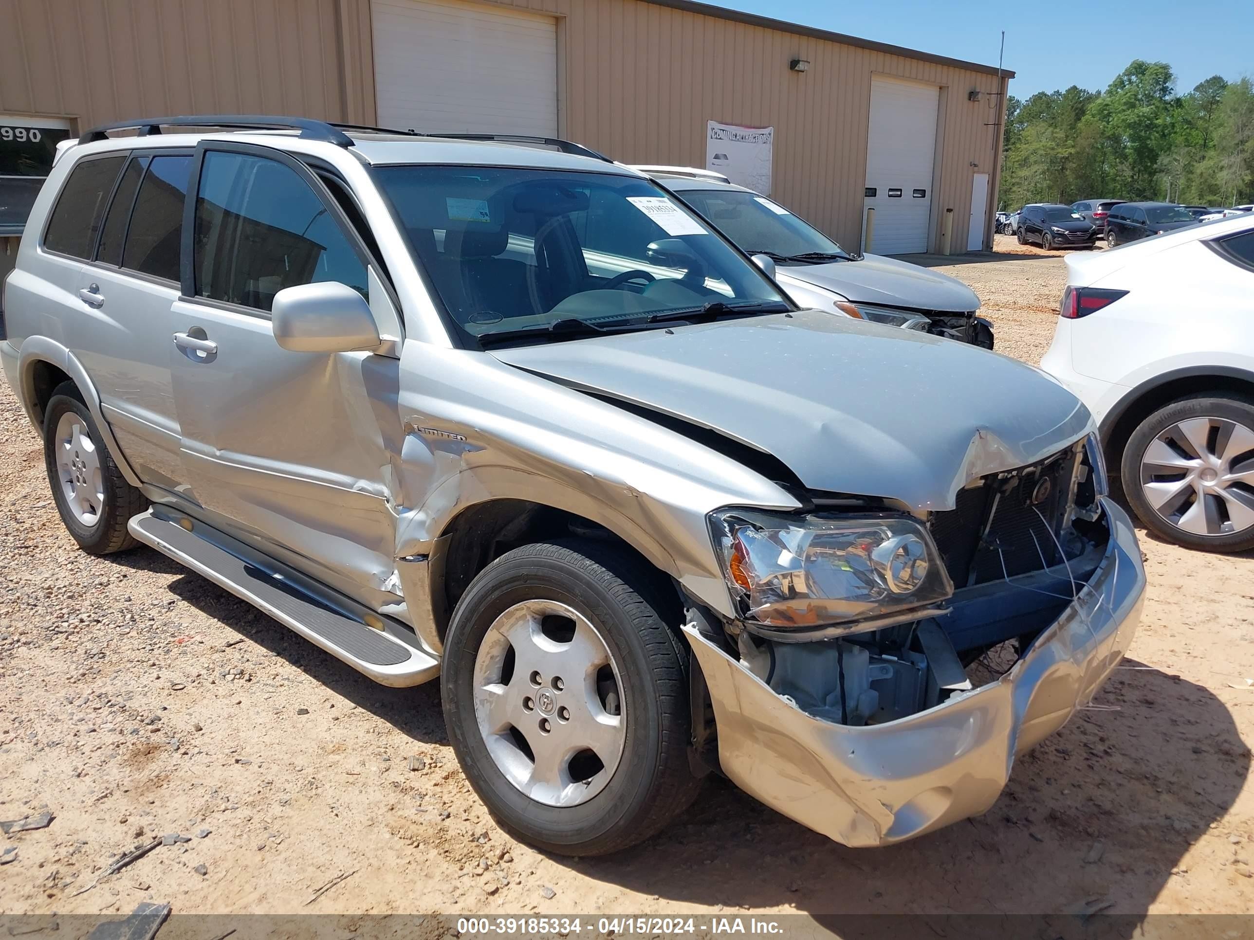 TOYOTA HIGHLANDER 2004 jteep21a940057626