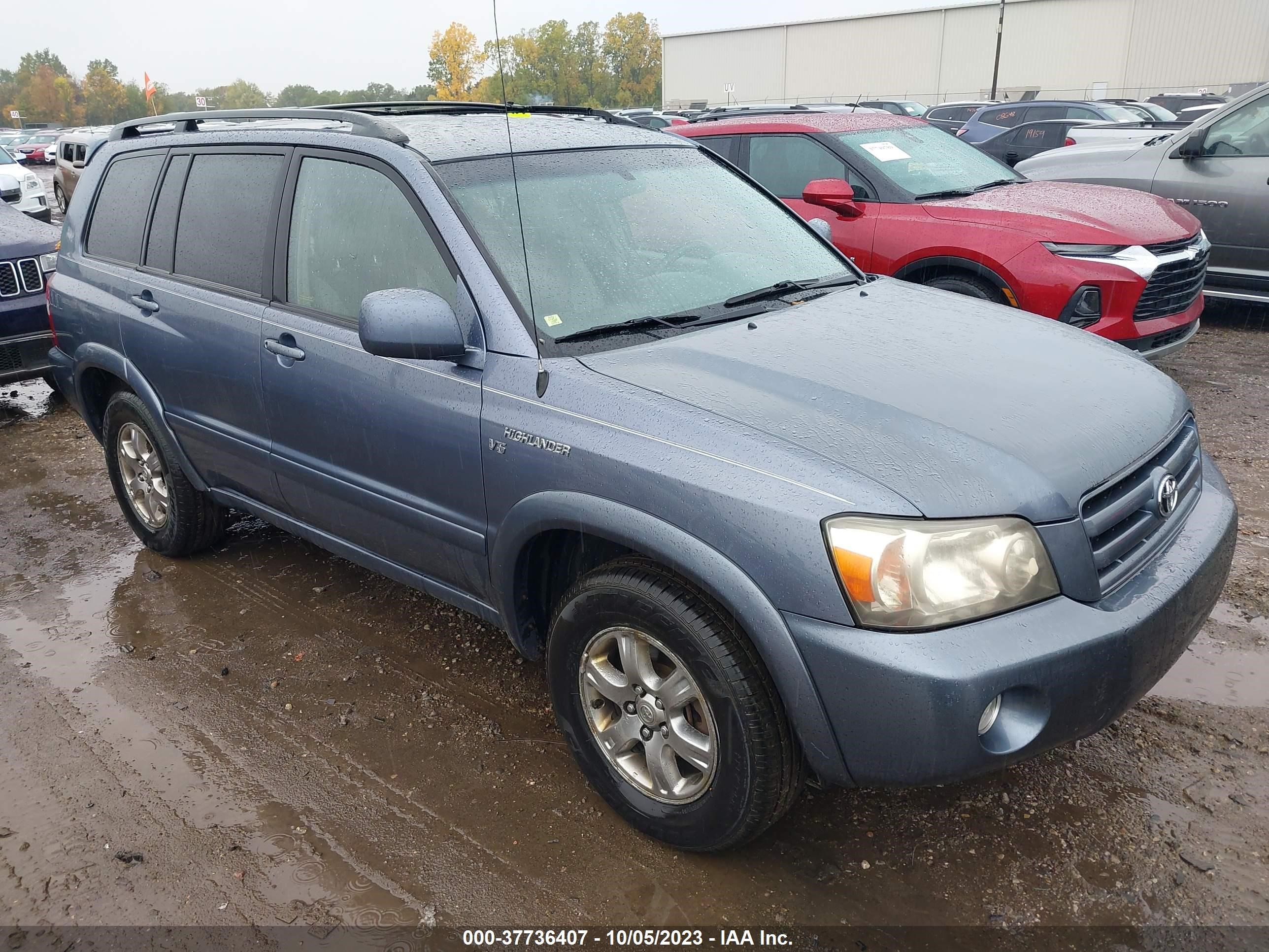 TOYOTA HIGHLANDER 2005 jteep21a950086822