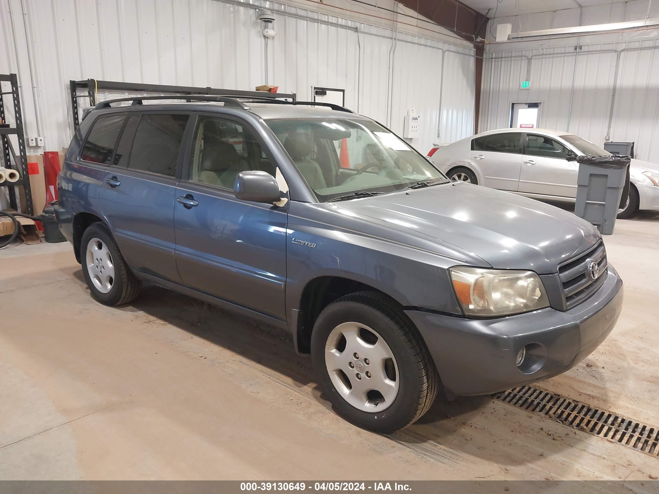 TOYOTA HIGHLANDER 2005 jteep21a950117146