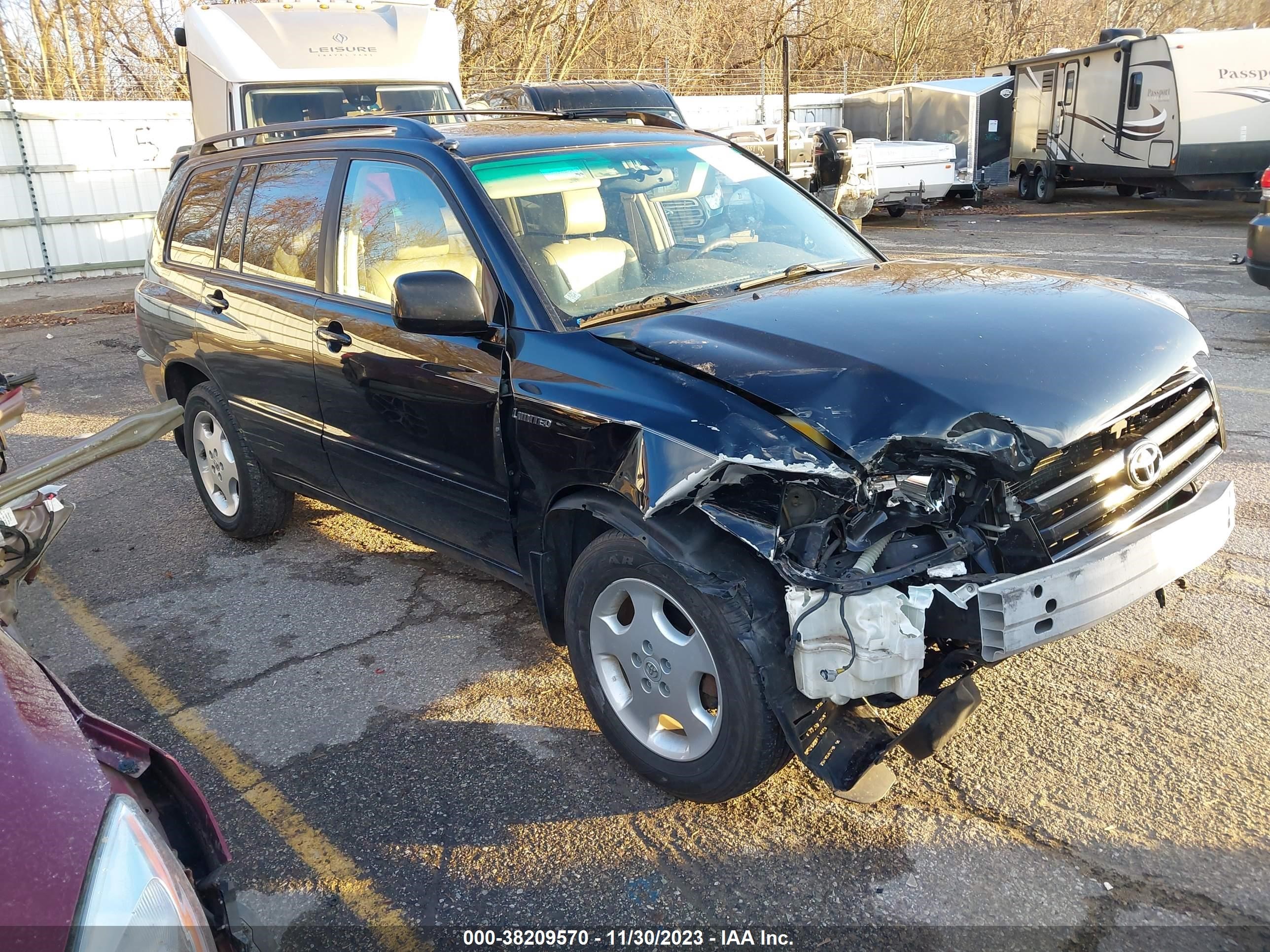 TOYOTA HIGHLANDER 2005 jteep21a950122203