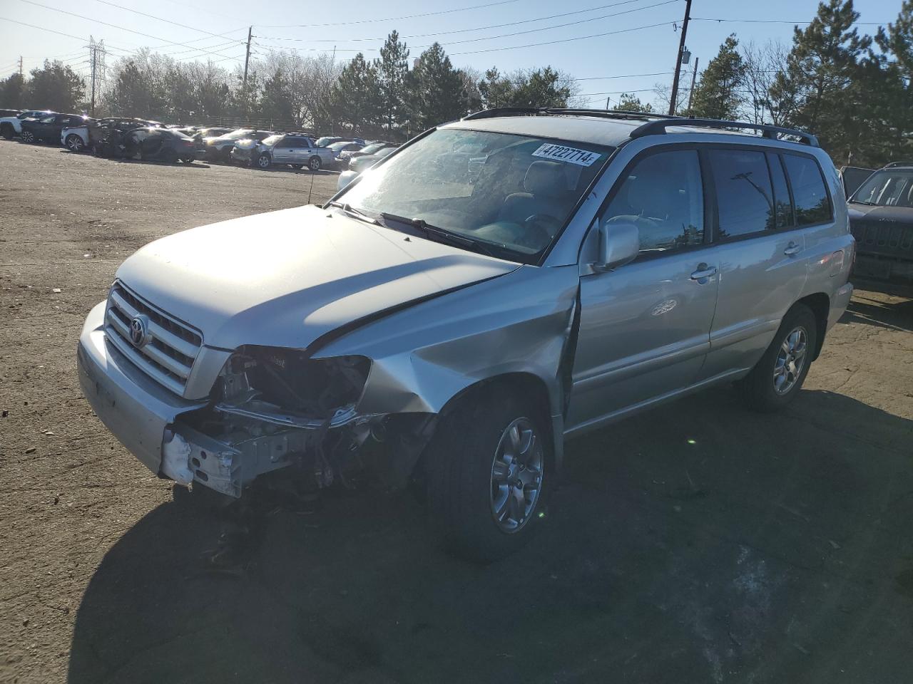 TOYOTA HIGHLANDER 2004 jteep21ax40046571