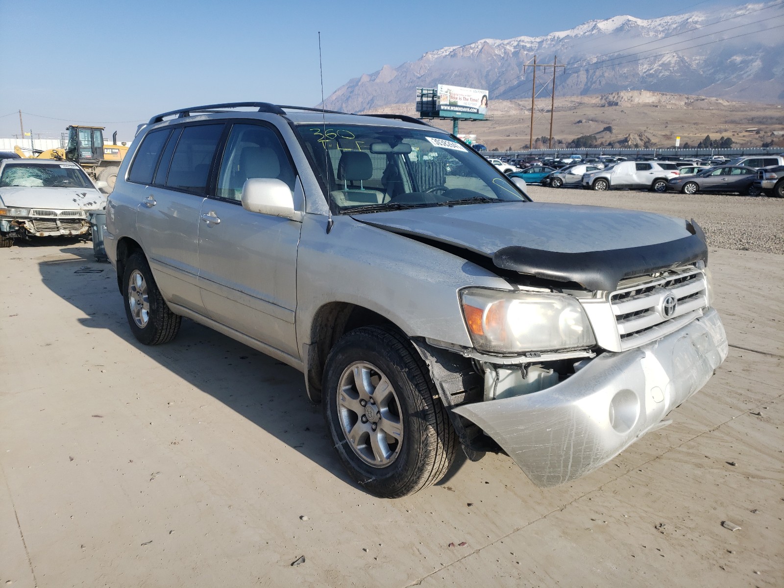 TOYOTA HIGHLANDER 2004 jteep21ax40058557