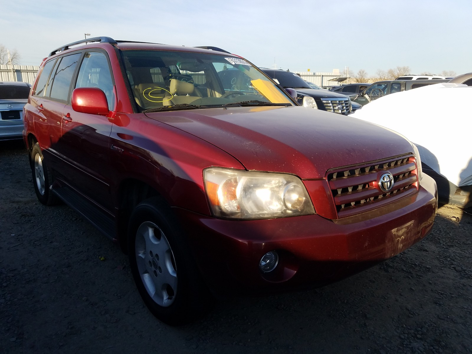 TOYOTA HIGHLANDER 2005 jteep21ax50071813