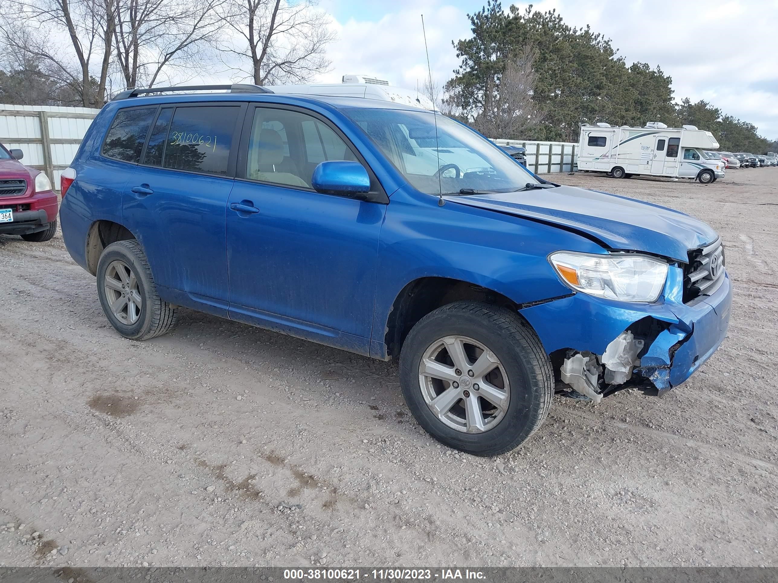 TOYOTA HIGHLANDER 2008 jtees41a282028022