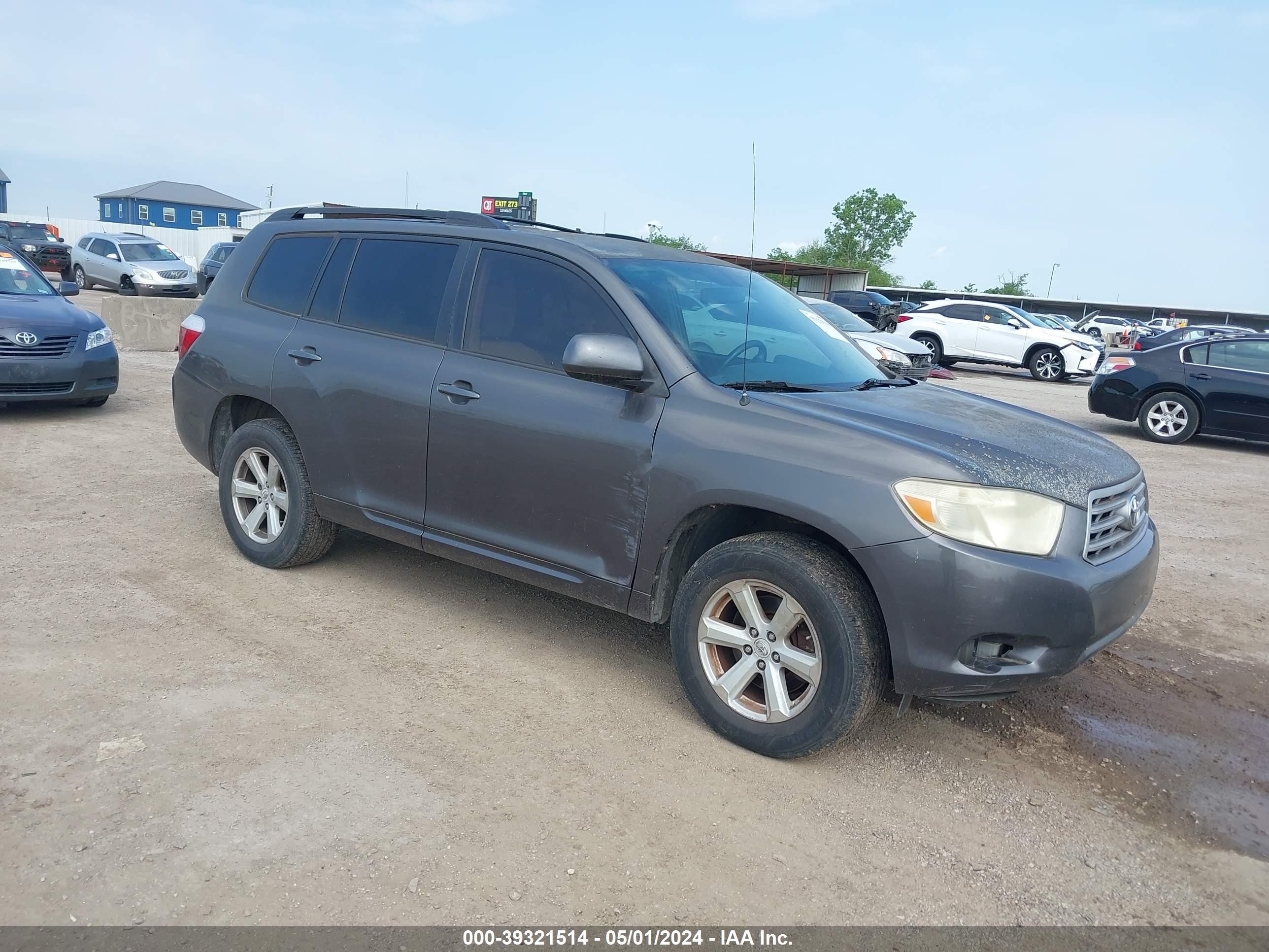 TOYOTA HIGHLANDER 2008 jtees41a282057617