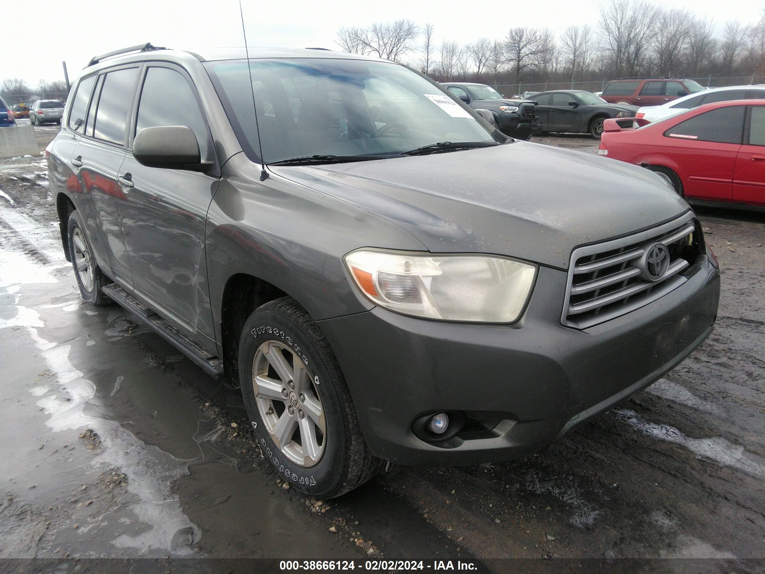 TOYOTA HIGHLANDER 2008 jtees41a582018892